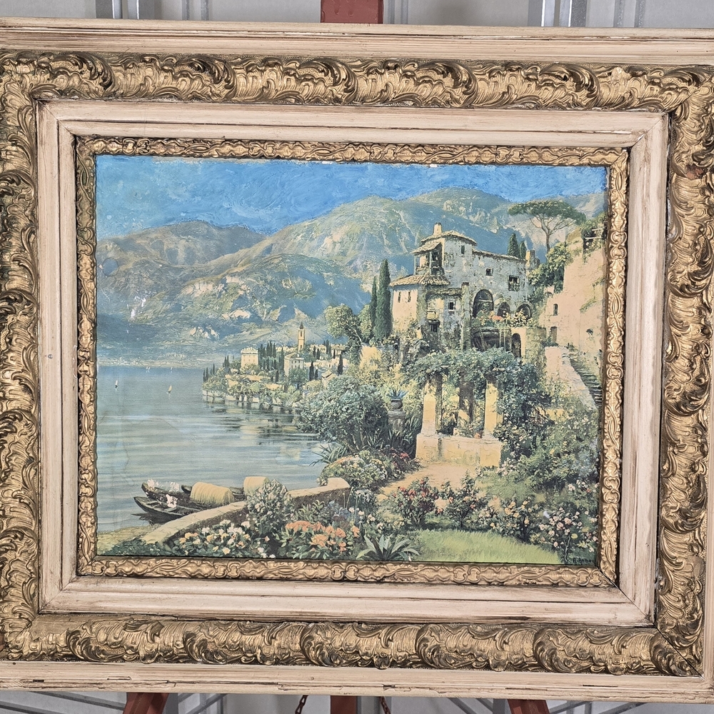 Alois Arnaegger View Of Lake Como